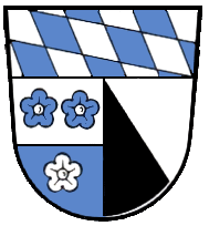 Wappen des Landkreises Kelheim.