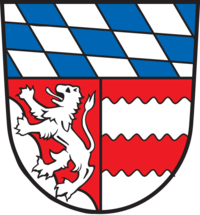 Wappen des Landkreises Dingolfing-Landau.